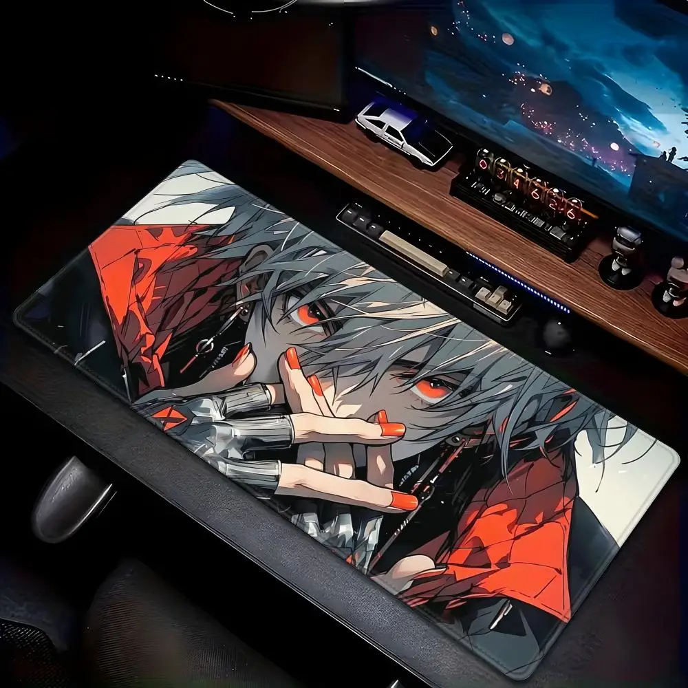 HYBXAXC Mouse Pad Gamer Home HD Large Mat XXL MousePads J Jujutsu K-Kaisen Laptop Anti-slip Gamer