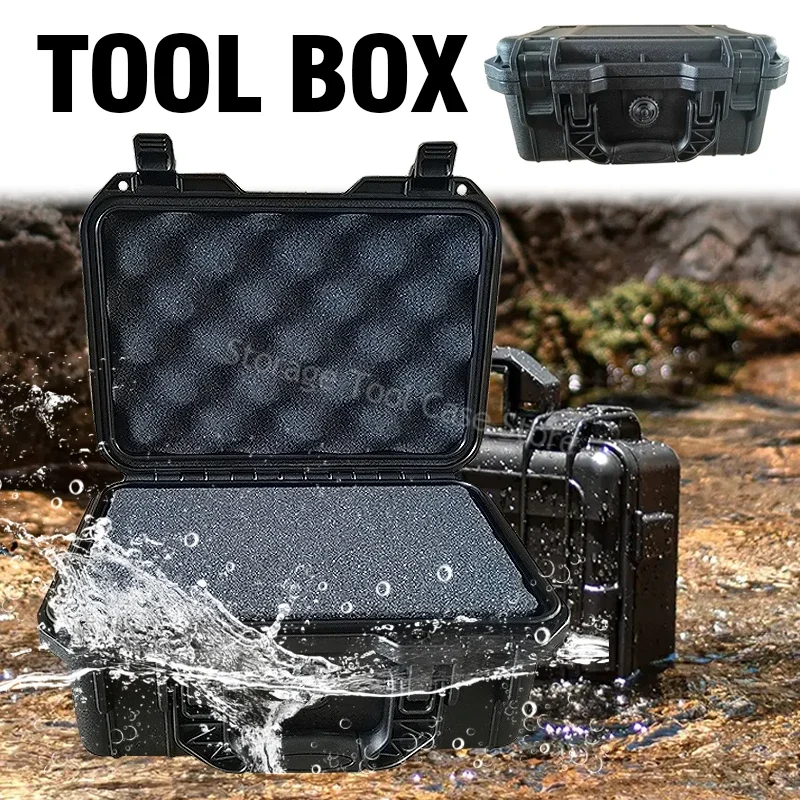 Portable toolbox hard carry case bag tool case storage box safety protector organizer waterproof safety instrument tool box