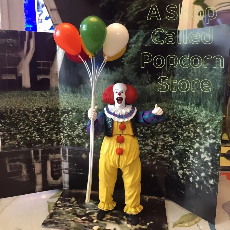 

Neca 1990 The Mov Iepennywise Joker Action Figure Clown Old Edition Toys Doll Decoration Horror Model For Halloween Gift