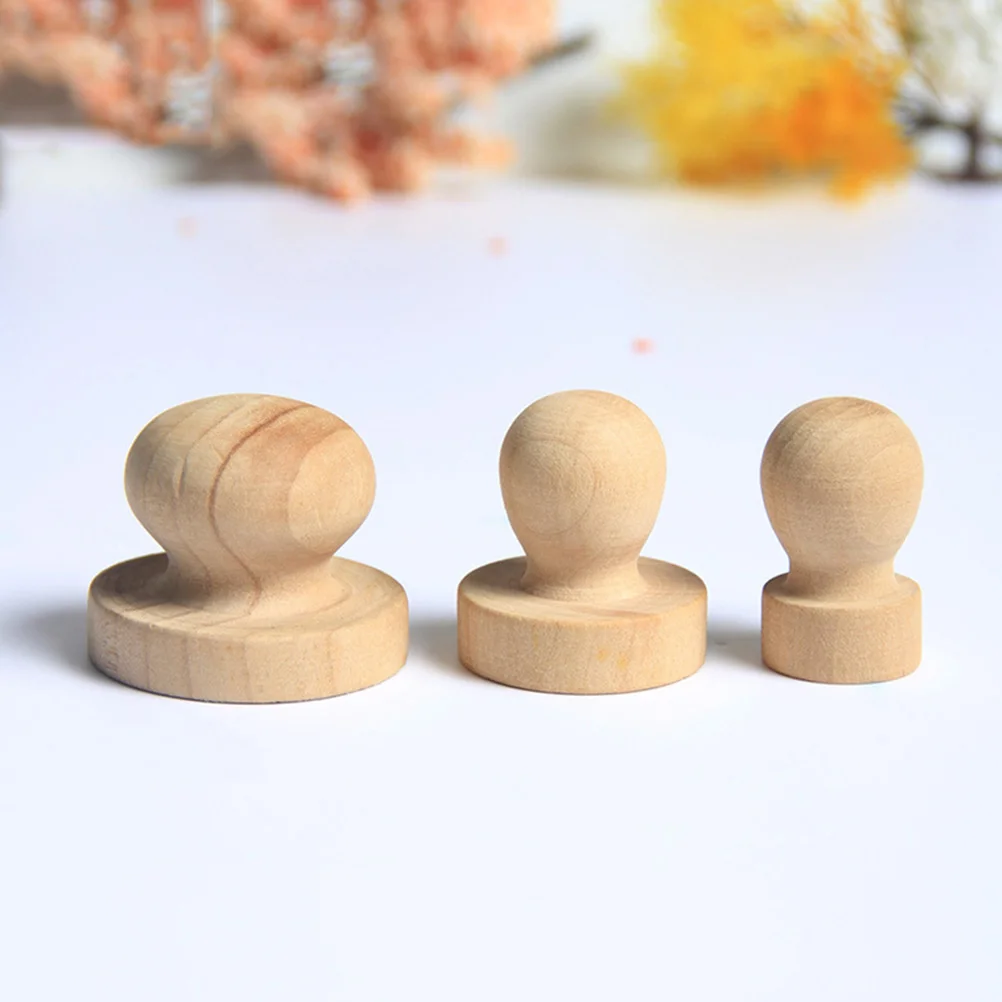 

12 Pcs Wooden Stamp H Solid Wood Stamper DIY Invitation Die Wedding Scrapbooking Replacement Craft Durability Comfort Simple