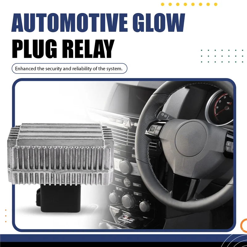 Reliable-6235303 Preheating System Control Unit Glow Plug Relay For Opel Astrag Vauxhall Sintra Astra 1998-2009 9132691 55354141