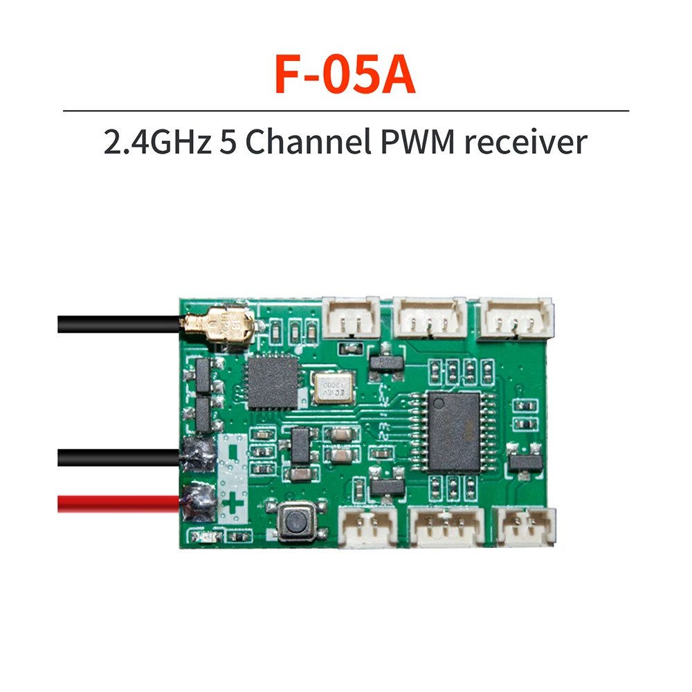 HotRC 4/5/6/8CH RC Receiver 2.4GHz with Gyro for CT-4A CT-6A CT-8A HT-6A HT-8A DS600