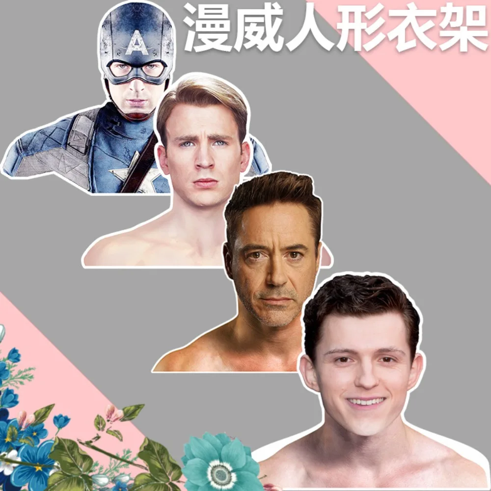 شماعة Marvel Peripheral Humanoid بتصميم يومي متين، ملابس معلقة رائعة لتنظيم الخزانة، أفضل هدية منزلية في المخزون