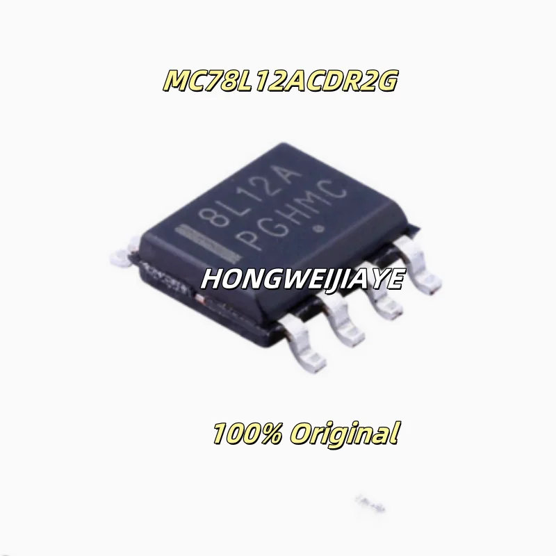 10PCS 100% New MC78L12ACDR2G 8L12A MC78L15ACDR2G 8L15A MC79L05ABDR2G 9L05A SOIC-8 Brand New Original Chips ic