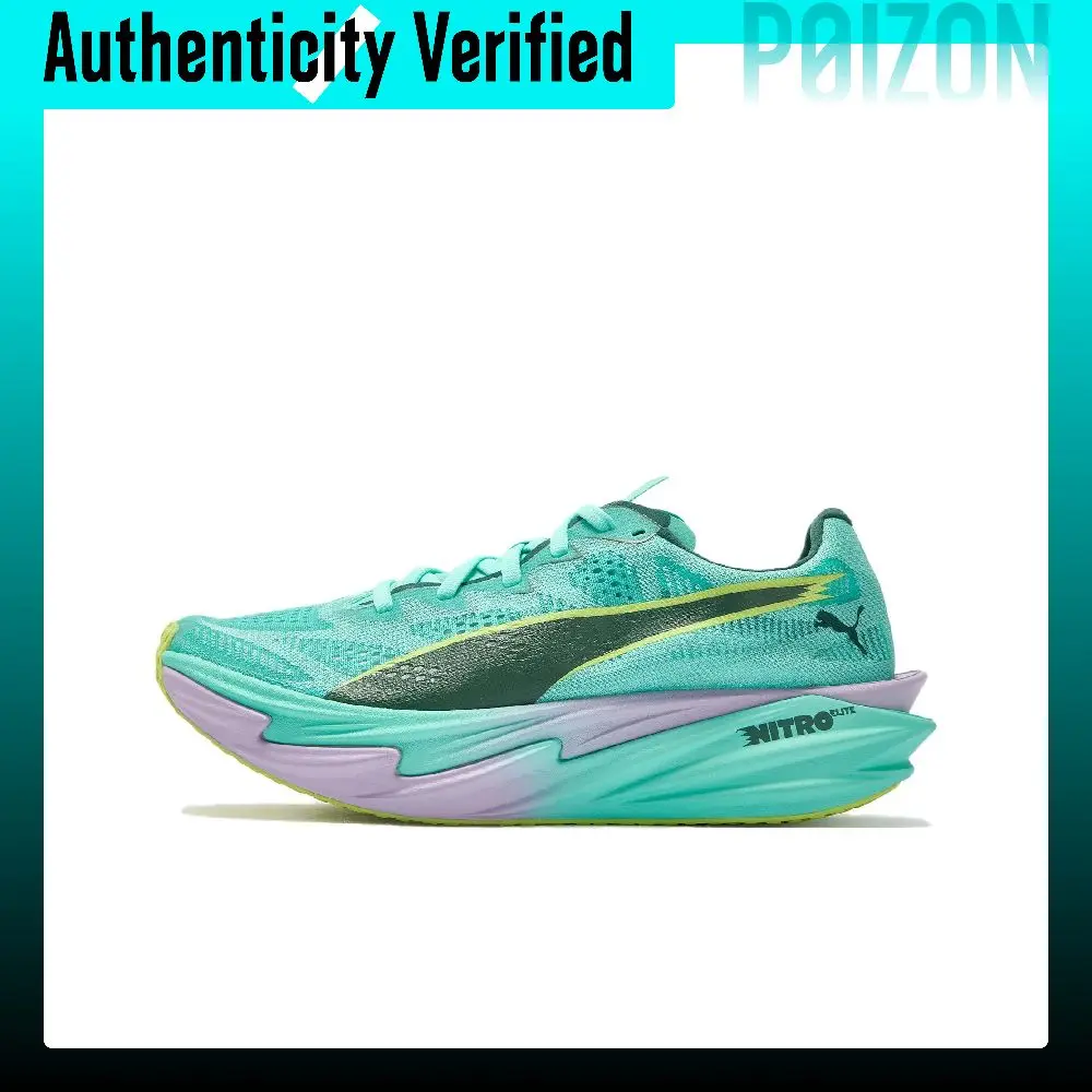 PUMA Deviate Nitro Elite 4 Running Shoes Women's Low-top Turquoise 314157-01