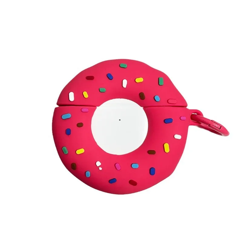 

Cute 3D Doughnut Food Case For Airpods Pro,Soft Silicone Protective Earphone Cover For Airpods 3 Case/Airpods Pro 2 Caes Funda