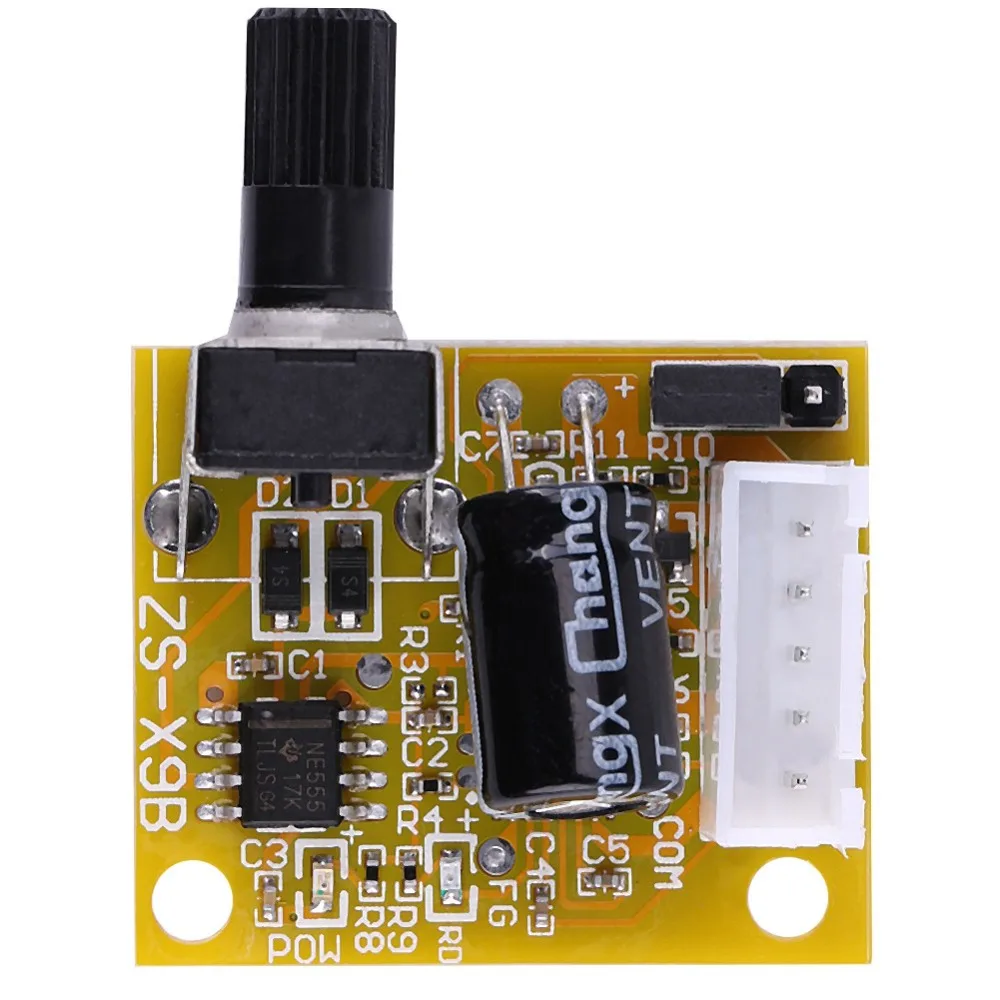 DC 5V-15V Brushless Motor Driver 3-Phase 15W BLDC Speed Controller Reverse Not Burn Sensorless 3-Phase Motor Driver