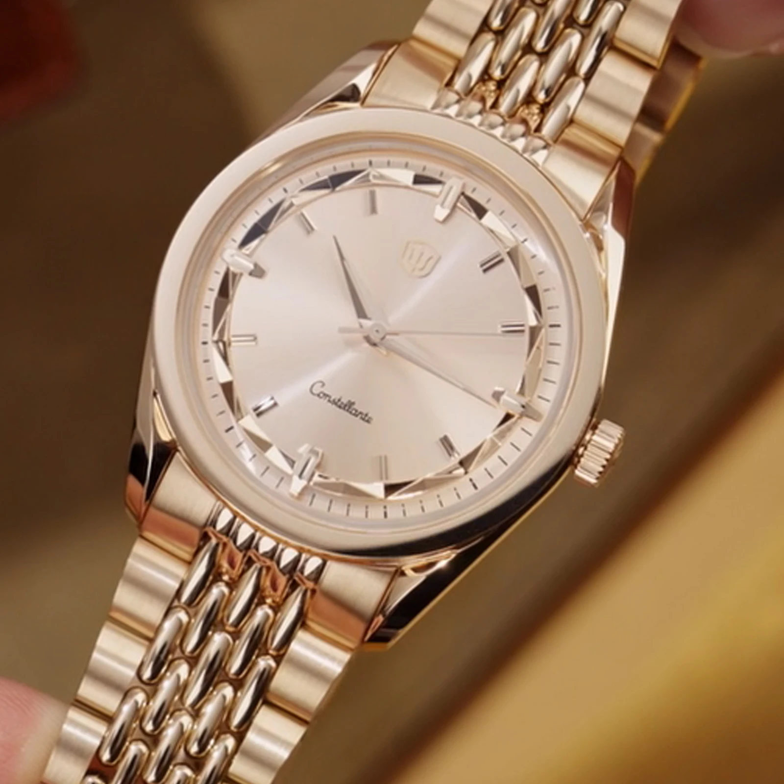 Watchdives WD1954 Rose Gold Watch VH31/VH60 Sweep Second Movement