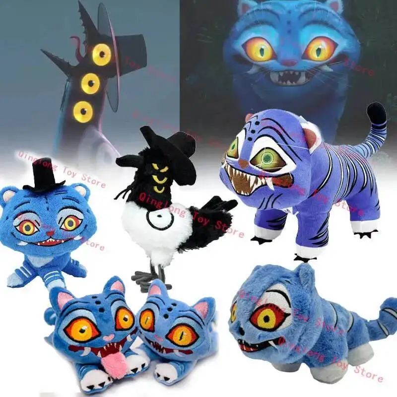 

Kpop Demon Hunters Tiger Cat Plush Cartoon Hunters Magpie Bird Plushie Kawaii Anime Stuffed Doll Soft Decor Pillow Toy Kids Gift