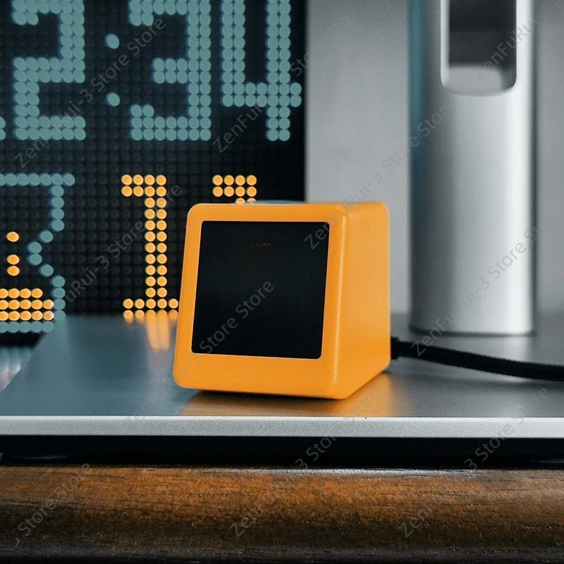 WiFi Stock Ticker Display Multifunctional Weather Clock Real‑Time Exchange Rate BTC Cryptocurrency Price Tracker Desktop Monitor