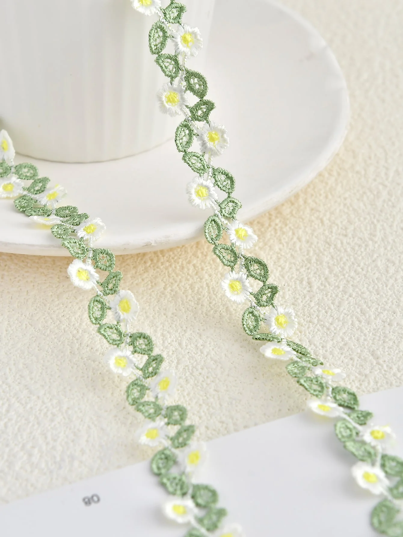 1 yard -DIY Floral garment Sewing Decorative ribbon, floral ribbon, garment accessories, accessories