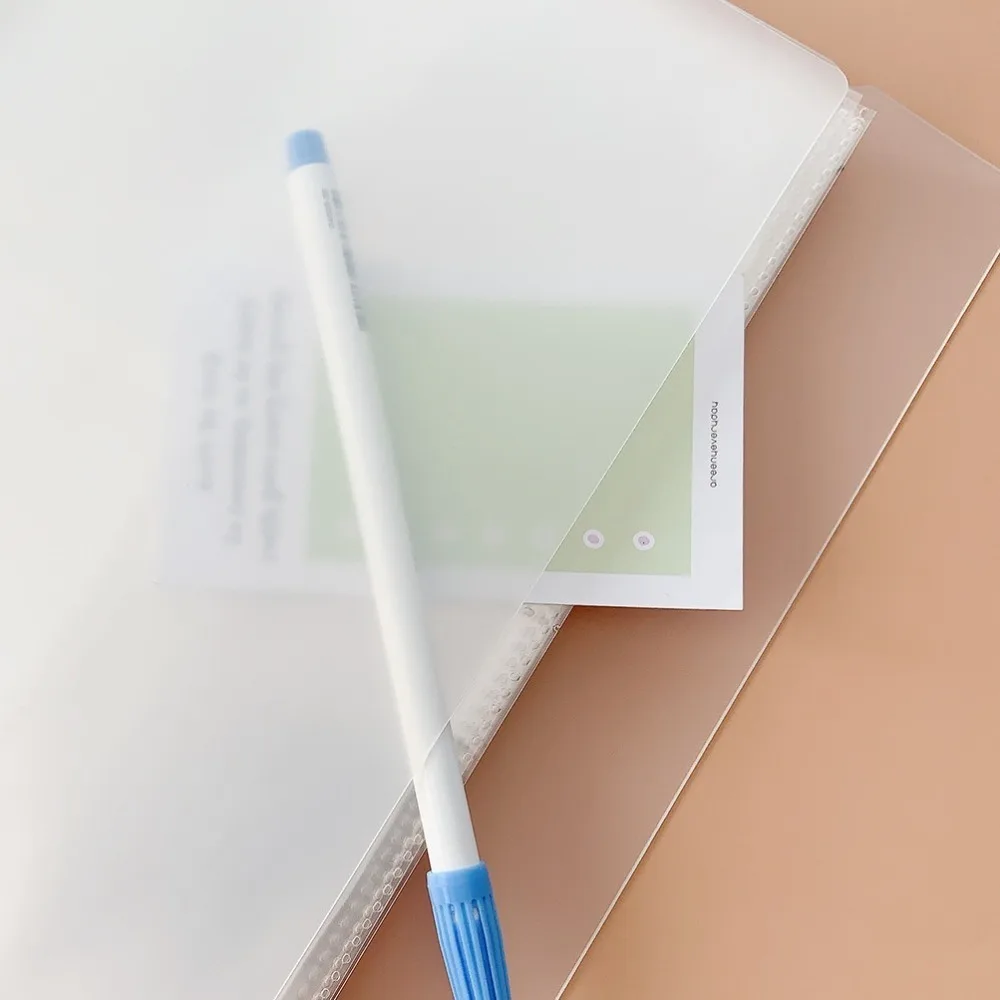 2 шт. A4 A5 A6 A7 с отрывными листами, сменная бумага, сделай сам, прозрачная спиральная переплетная переплетная разделитель страниц, файлы, переплет для отчетов