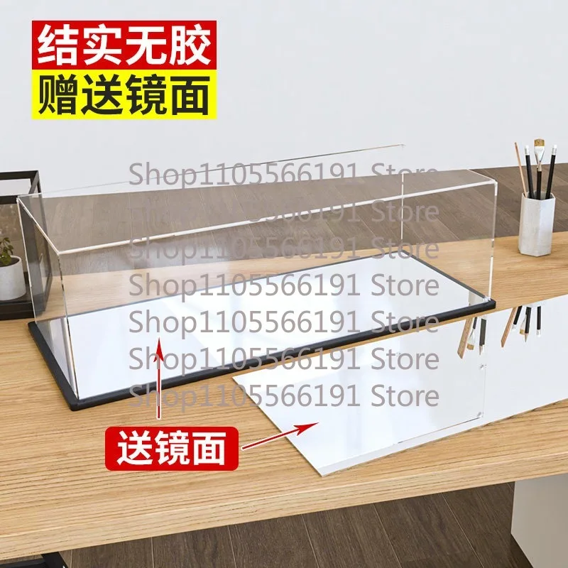Acrylic Display Case for 10294 Titanic Building Blocks Transparent Dust Cover Display Box