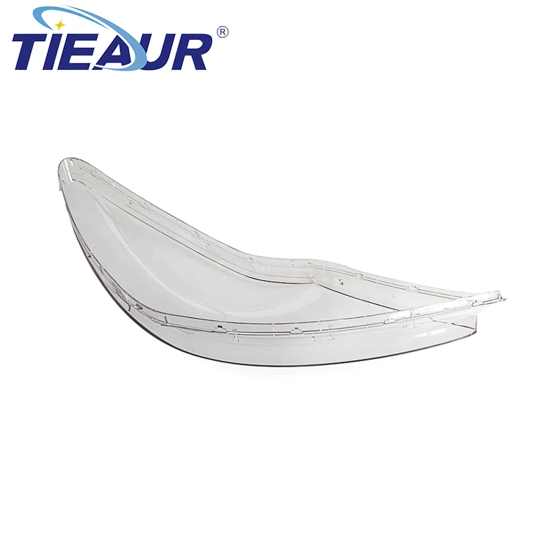 TIEAUR اكسسوارات السيارات البلاستيك الشفاف غطاء مصباح الجبهة العلوي قذيفة كشافات غطاء الزجاج ل جينيسيس 2007 سنة