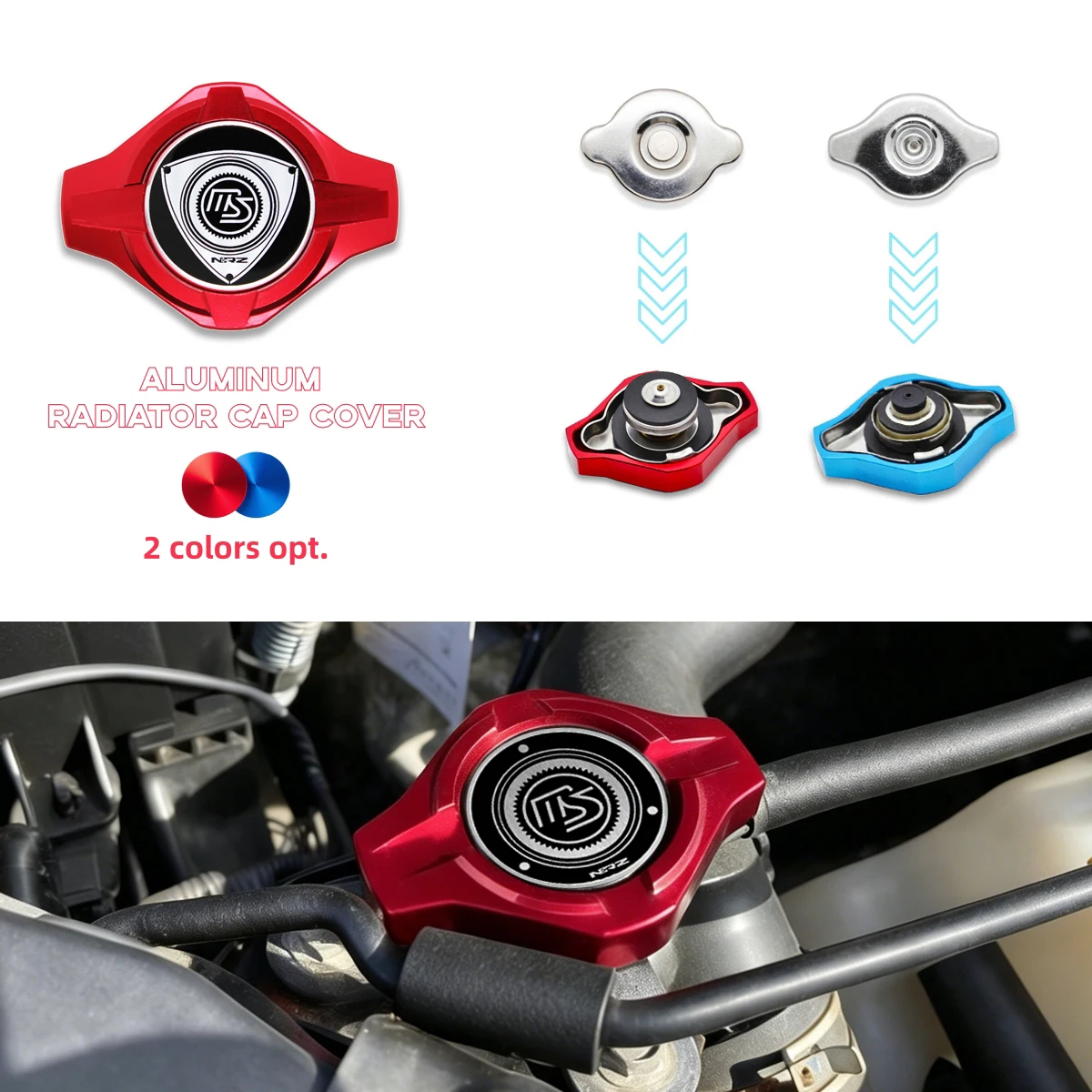 Bouchon d\'huile moteur en aluminium pour MAZDASPEED RACING jas8 jas7 MIATA MAZDA PROTEGE 626 323 MX3 BP 13B, bouchon de remplissage d\'huile JDM