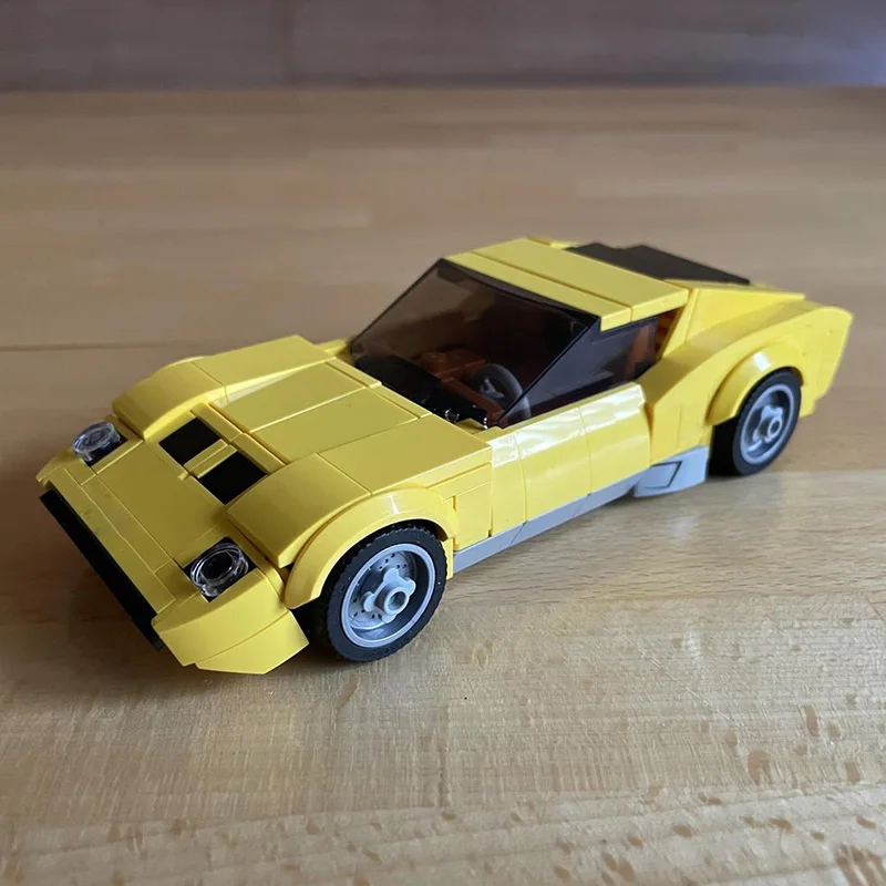 

НОВИНКА 2025: Конструктор «Чемпион скорости» — классическая гоночная модель автомобиля из строительных блоков, детская игрушка, подарок