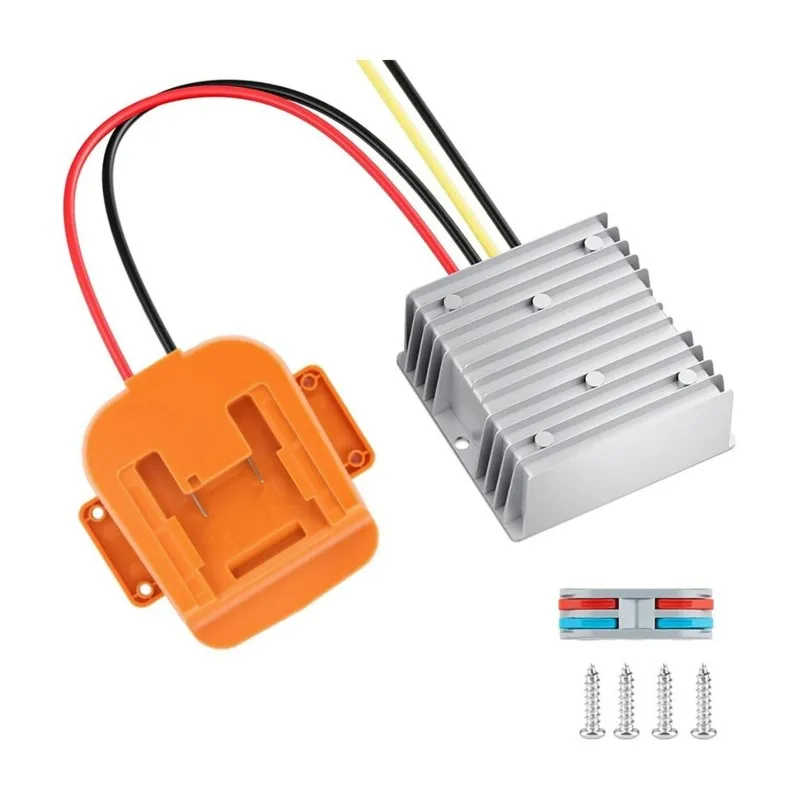 For Einhell Battery Power Wheel Step-Down Converter 120V-12V 20A 240W Inverter Buck Battery Adapter Top-Rated