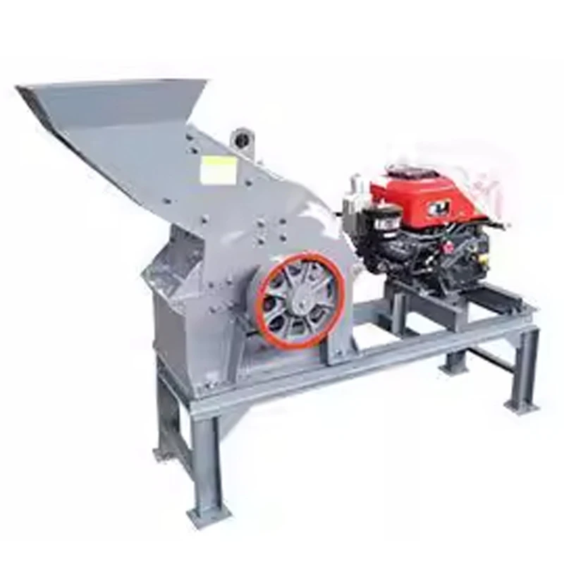 5.5KW/7.5KW Stone Hammer Crusher, Fule-Powered, Marble/Concrete Crusher, Construction Waste Crusher(Customized)