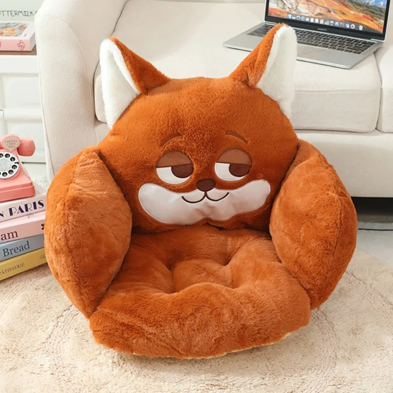 

Новые бестселлеры подушек для стульев Zootopia с героями мультфильмов и аниме, спинки для ленивого дивана, мягкие подушки для общежития и офиса