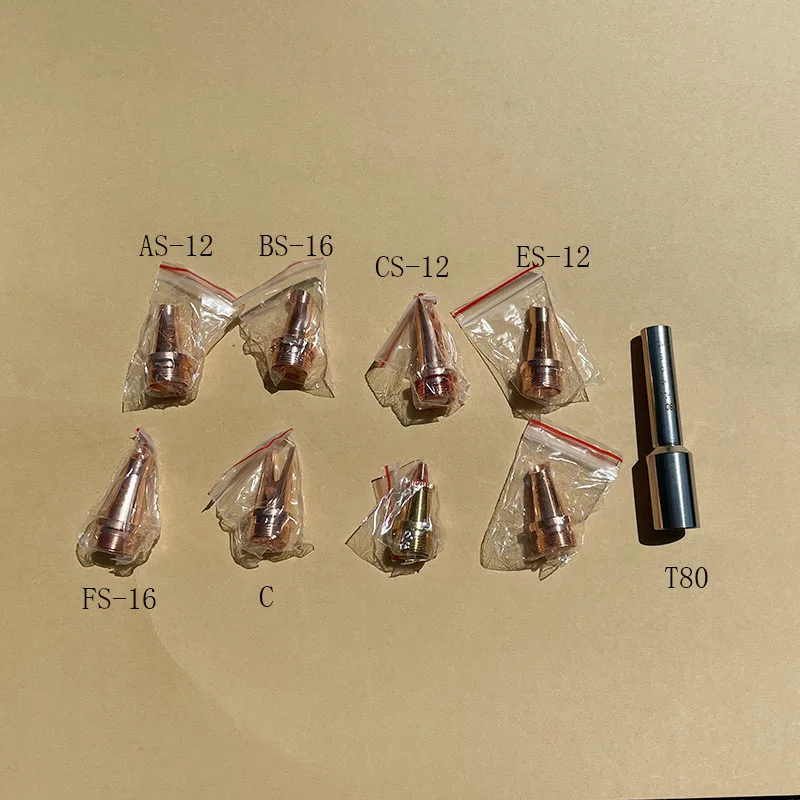 M16 Laserschweißkopf-Düsensatz aus Kupfer für Schweißarbeiten, fester Skalenrohrbrenner, handgehalten, für WSX CQWY WEIYE Kopf-Faserlaser-Maschinen – Detail 3