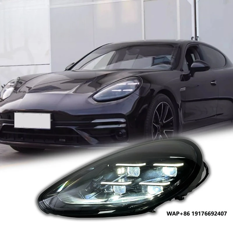 

SJC New Upgrade LED Headlights for ‘Porsche Panamera 970.2 Head Lamp Assembly 2014-2016 Upgrade to 2025 Style Front Lights