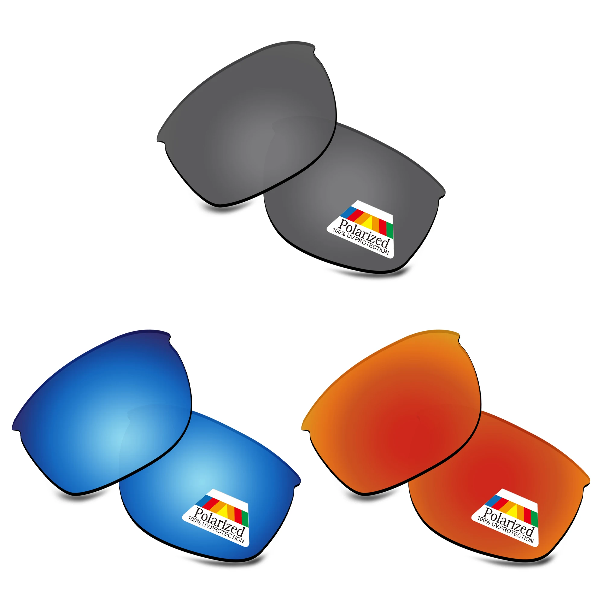 Bwake Polarized Replacement Lenses for-Oakley Sliver Edge OO9413 Sunglasses Frame - Multiple Options