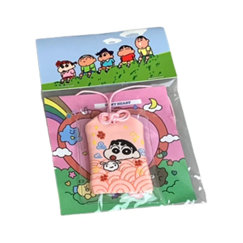 Crayon Shin-Chan Cartoon Pendant Sachet Sachet Pray for Auspiciousness Cartoon Lucky Decoration Birthday Gift for Boys Girls