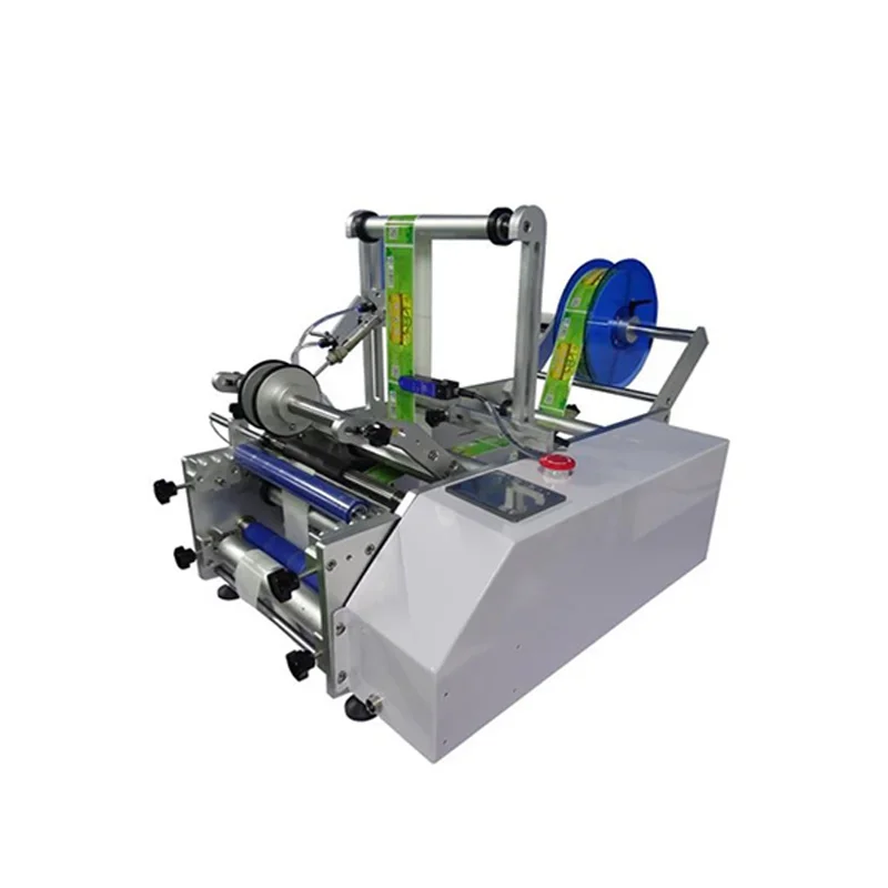 

Round Bottle Labeling Machine factory discount Semi Automatic Round Bottle Labeling Machine