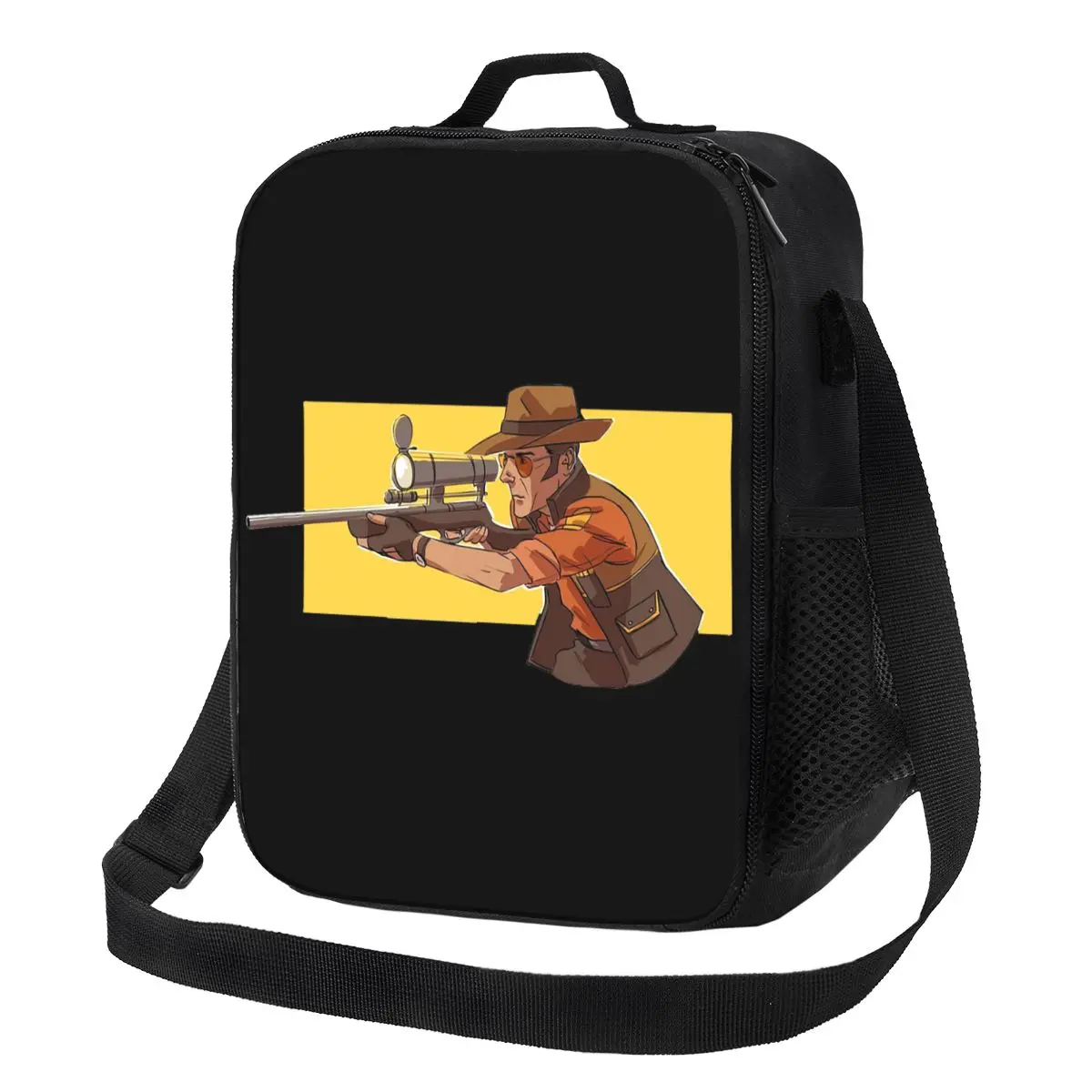 

Professional Team Fortress Insulated Lunch Bag for Picnic Storage Food Boxes Leakproof Container Cooler Thermal Lunch Box Tote