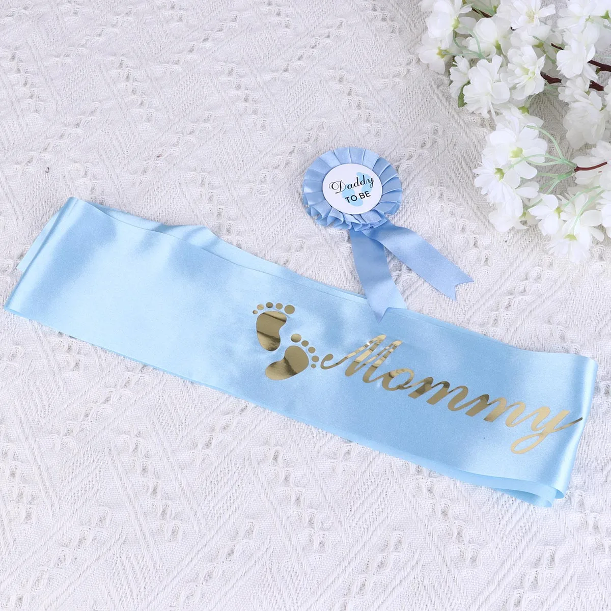 

Набор нагрудных булавок для украшения детского дня рождения, штамповка, превосходная ткань, этикет для вечеринки, папы