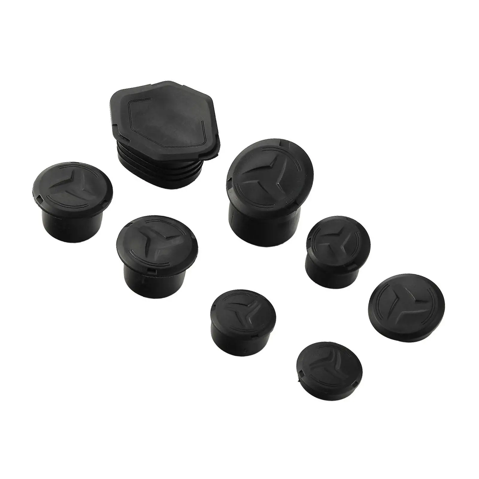 

Motorcycle Frame Hole Cover Caps Easy Installation Professional Spare Parts Accessories Replacement Hole Plugs for BMW R1300GS