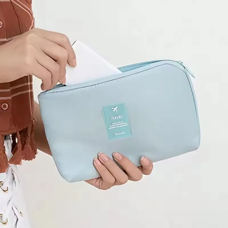 حقيبة تخزين الكابلات مقاوم للماء منظم إلكتروني رقمي محمول USB كابل نقل بيانات شاحن التوصيل حقيبة التخزين منظم كابلات السفر