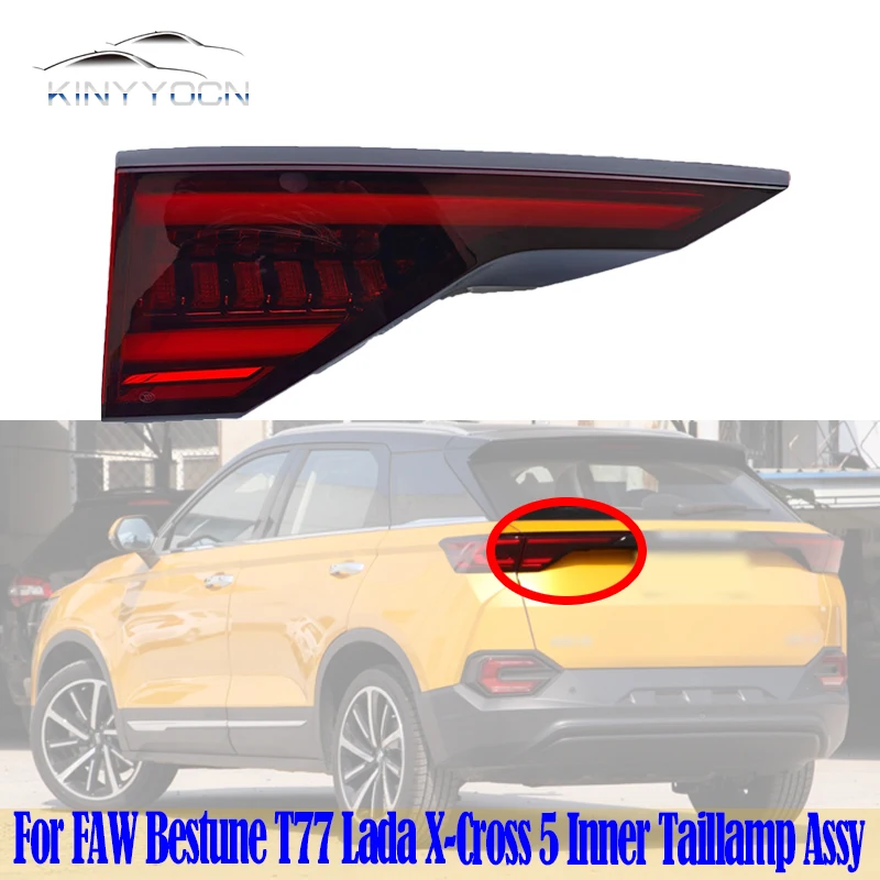 For FAW Bestune T77 Lada X-Cross 5   Rear Light Tail Light Tail Lamp Taillight Taillamp Brack Back Backup light Headlamp