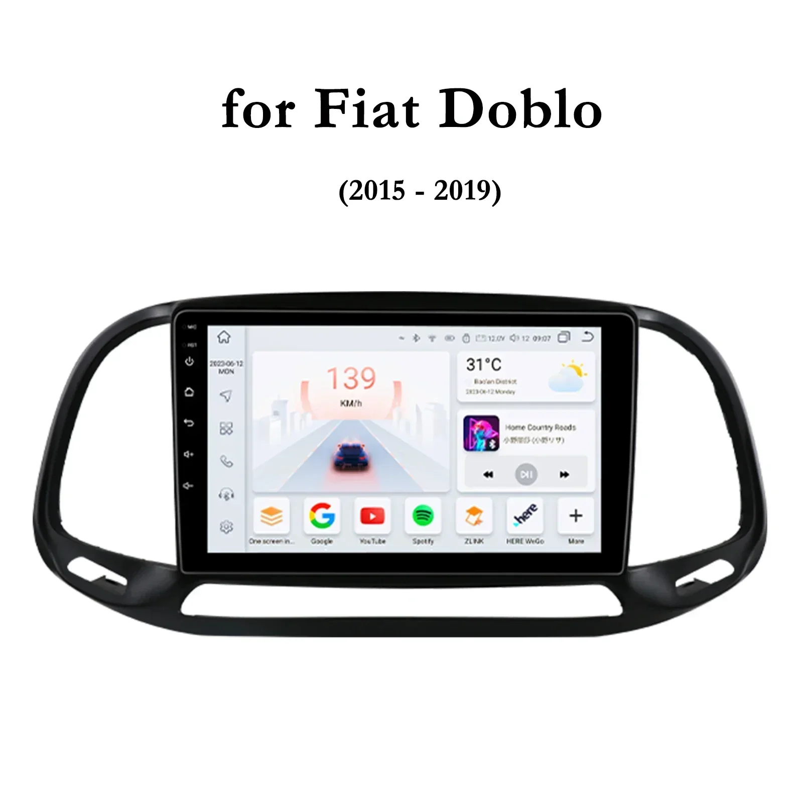 

7862 AI Audio 2din Android Autoradio for Fiat Doblo 2015-2019 Car Radio Multimedia Video Player GPS Wireless Carplay Auto 4G DSP