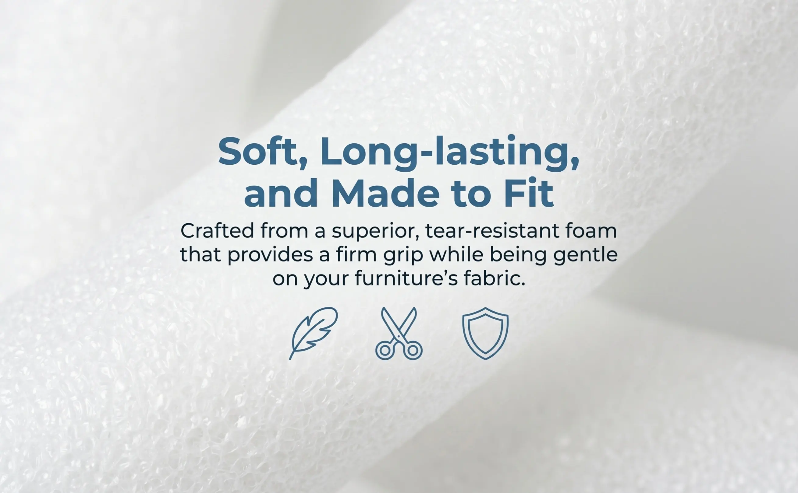 Sofa Slipcover Foam Household Non-Slip Foam Strip Couch Cover Accessories Cushion Filling Furniture Protector