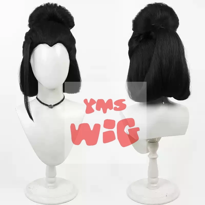 

Black Myth Wukong Spider Goblin Fourth Sister Cosplay Wig Roleplay Dress Chinese Style Heat Resistant Synthetic Hair Halloween