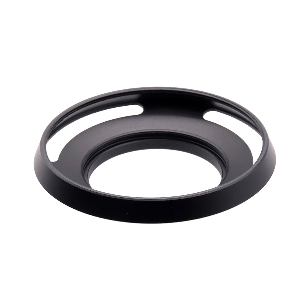 LinGo 39mm Metal Screw-in Vented Lens Hood for XF 60mm f/2.4 R Macro, Replacement for LH-XF60 Sunshade