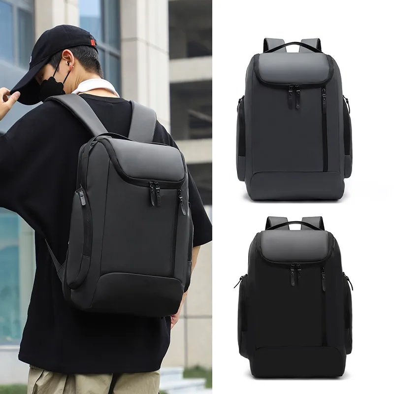 European and American new trend backpack simple leisure student travel backpack business commuting 15.6 inch computer bag