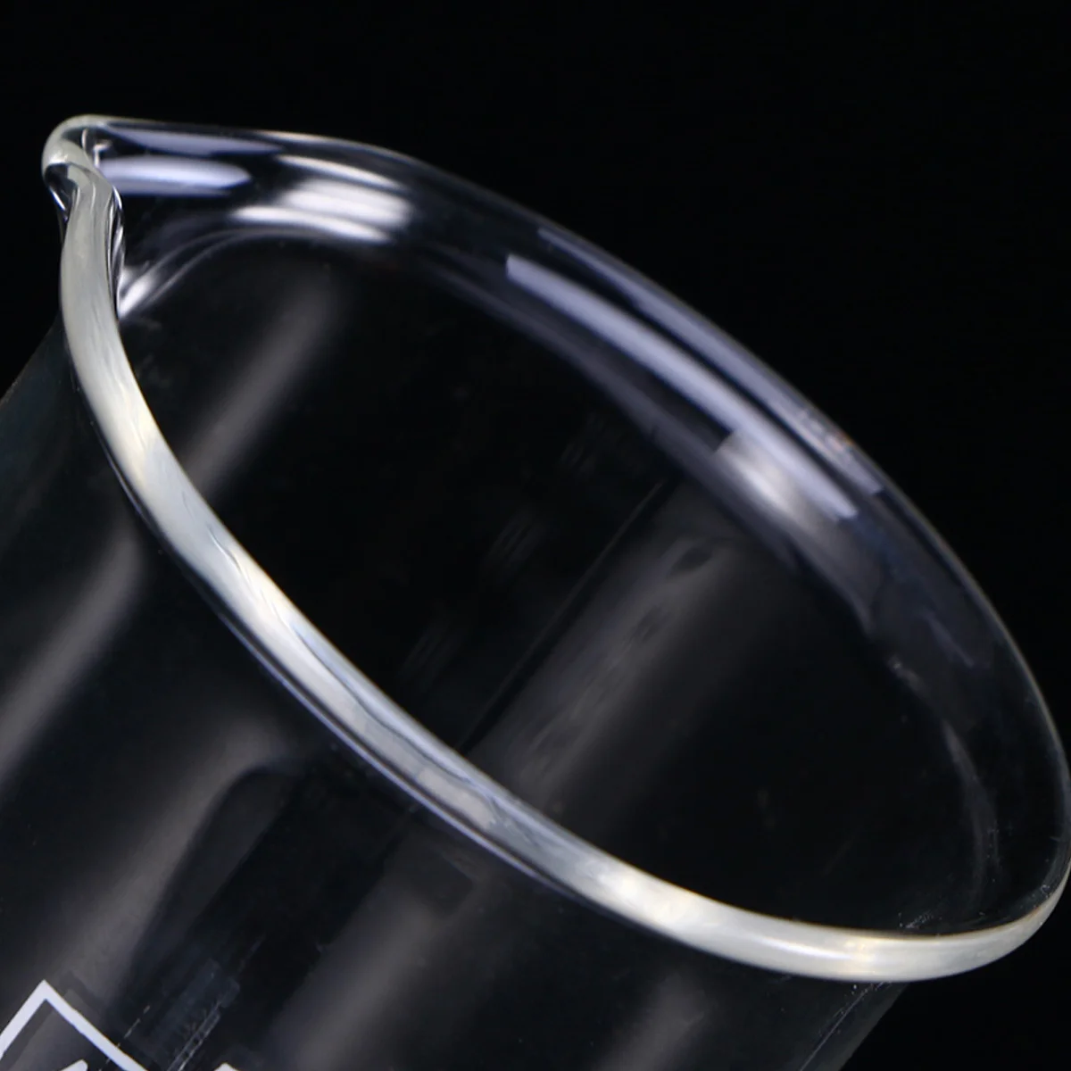 50Ml Glass Beaker Cup Precision Graduated Measurement for Lab Chemistry Baking Kitchen Liquid Mixing Heat Resistant Design