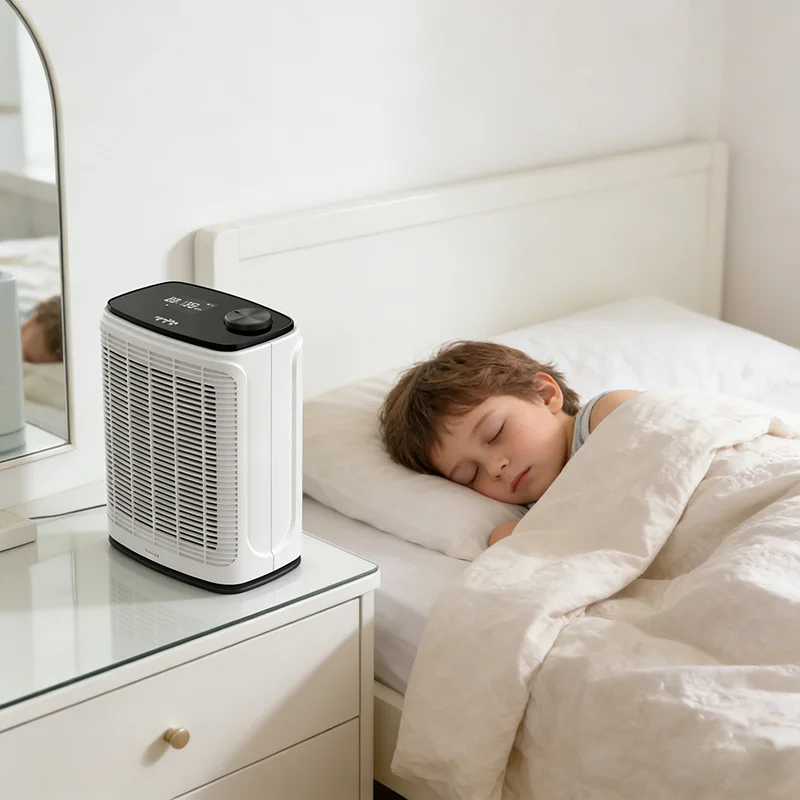 Salt Particles Plug-In Device with Manual-Wired Control for Local Bactericidal Bacteriostatic Effects Respiratory Tract Home Use