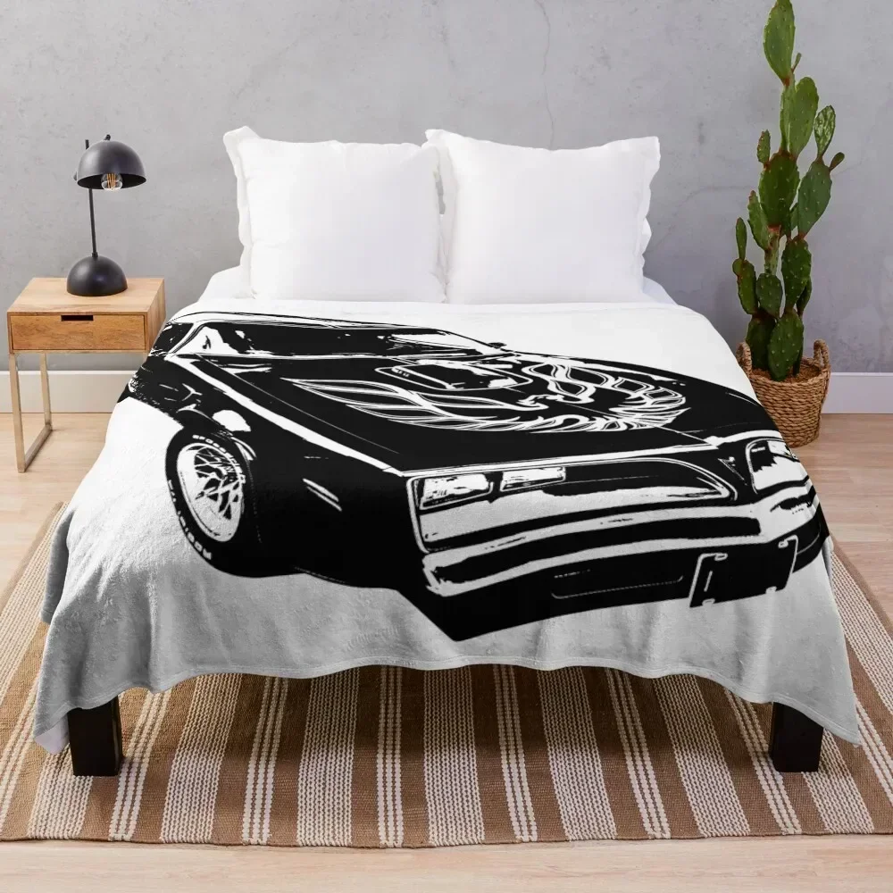 

1978 Trans am Throw Blanket Spring Fall Cozy Throw Blanket for Couch