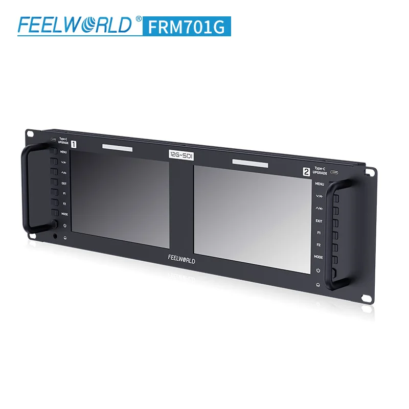 FRM701G 1920*1200 IPS Dual Screen SDI HDMI Loop Out 3D-LUT for News Post Production
