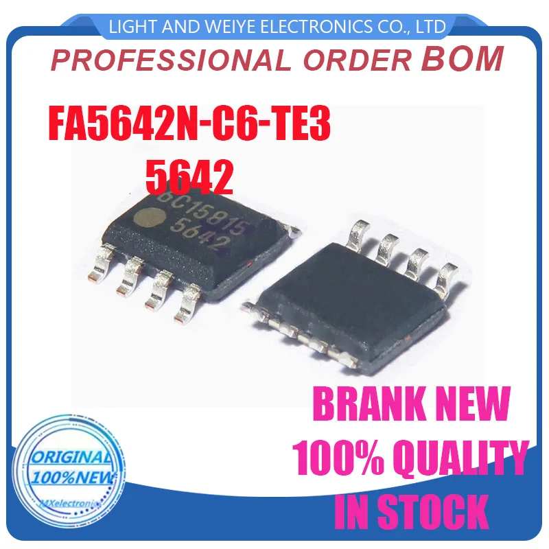 

(5piece)100% New FA5642N-C6-TE3 FA5642N FA5642 5642 sop-8 Chipset