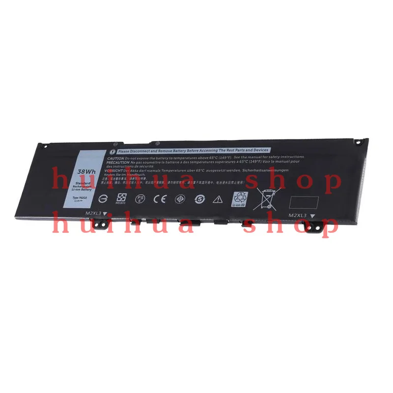 F62G0 batería de ordenador portátil baterías de iones de litio F62G0 11,4 V 38Wh 3330mAh para D-ELL I-nspiron 15 7537 17 7737 062VNH G4YJM T2T3J F7HVR
