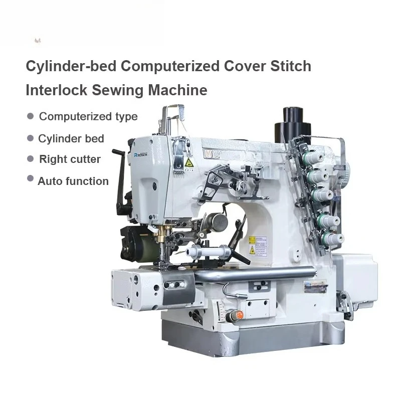 GC664-33AC/EUT/FT/RP Cover Stitch for Men Underwear Cylinder-bed Interlock Sewing Machine With Auto Trimmer