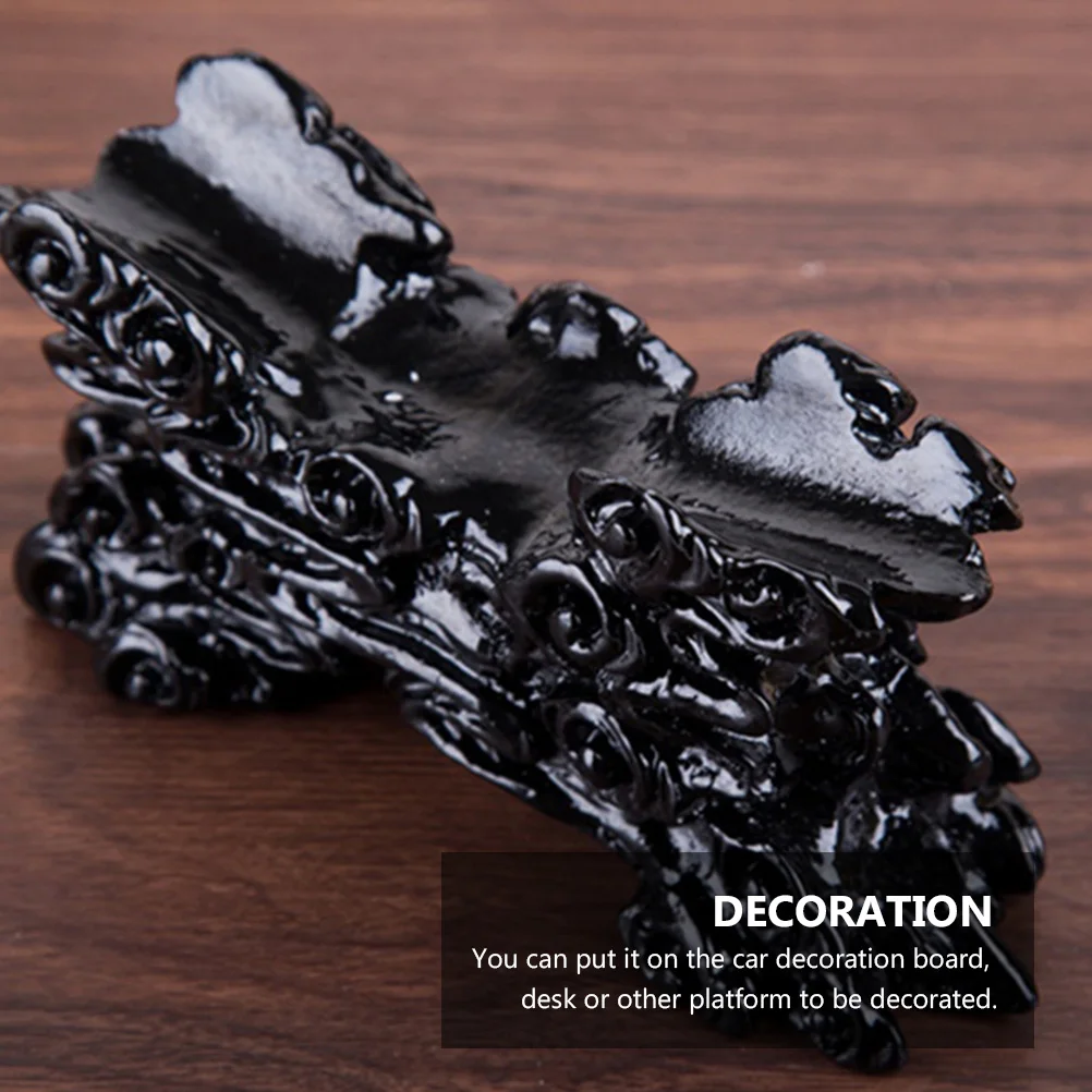 

Resin Ivory Decoration Faux Carved Retro Ornament Home Office Shelf Table Decor Environmentally Friendly Craft Gift