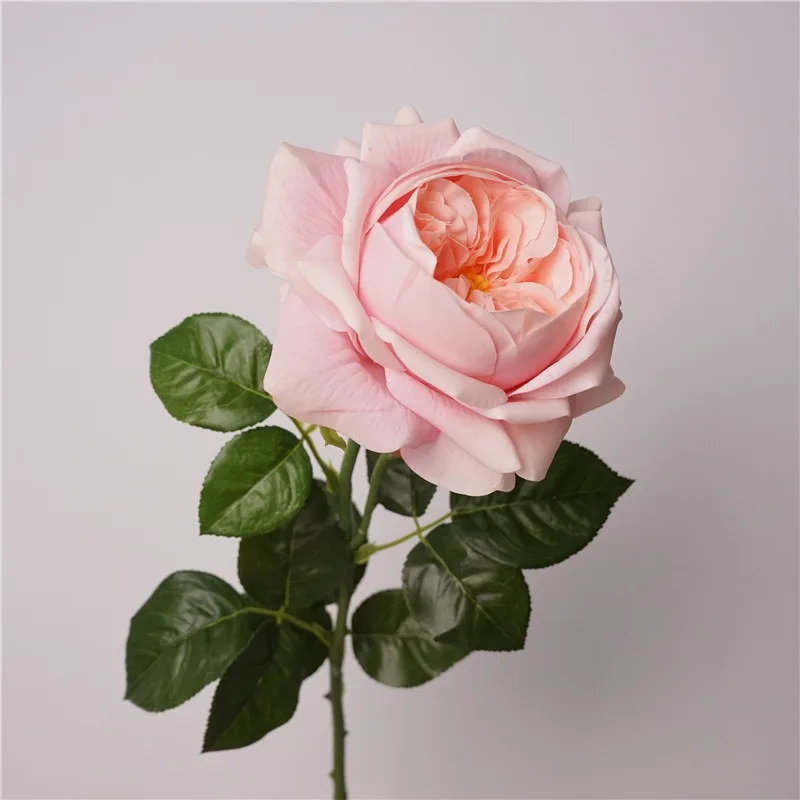 1pc 68cm Artificial Flowers 6 Colors Rose Flower Branch Artificial Realistic Fake Rose For Wedding Home Real Touch Fake Flowers