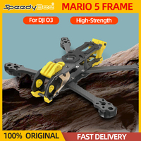 SpeedyBee Mario 5 Frame KIT DC/XH Advanced Version Carbon Fiber For O3 VTX RC FPV Freestyle Racing Drone Quadcopter DIY Parts