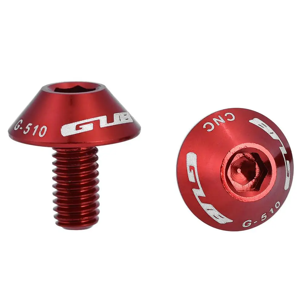 GUB G-510 Bike Water Bottle Cage Holder Screws - 2Pcs M5x12mm Cycling Accessories