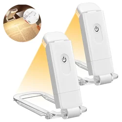 Reading Light, USB Rechargeable Book Light for Reading At Night in Bed,LED Clip on Portable Bookmark Light for Reading in Bed